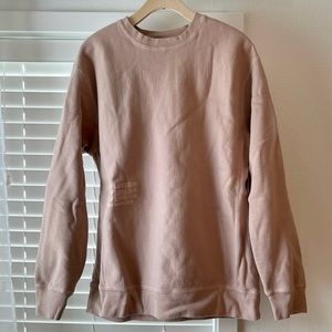 Mayfair Blush Pink Oversized Sweatshirt